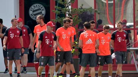 FBL-GER-BUNDESLIGA-BAYERN-MUNICH-TRAINING