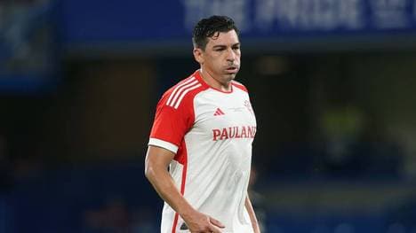 Lucio 2023 beim beim Spiel der Bayern-Legenden gegen den FC Chelsea 
