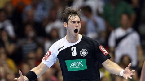 Nationalspieler Uwe Gensheimer jubelt