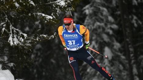 Die deutschen Biathleten am Freitag im Sprint