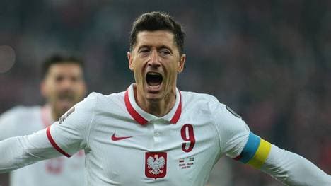 Robert Lewandowski schoss Polen per Elfer zur WM