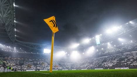 Eine Eckfahne von Juventus (Symbolbild)