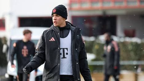 Jamal Musiala muss weiter mit dem Training aussetzen