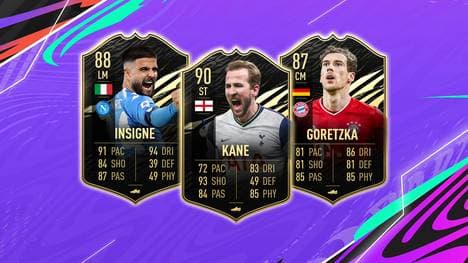 Das FIFA Ultimate Team der Woche mit Insigne, Kane und Goretzka 