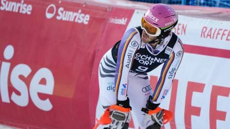 Linus Straßer nach dem zweiten Lauf in Wengen