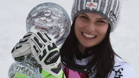 Anna Fenninger gewann den Gesamt-Wetltcup