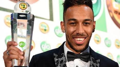 Pierre-Emerick Aubameyang wurde zu Afrikas Fußballer des Jahres gewählt