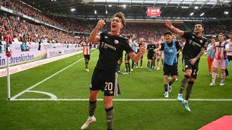 Viel Grund zum Jubeln: Tom Bischof in Freiburg