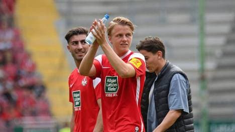 Felix Götze geht es schon wieder etwas besser