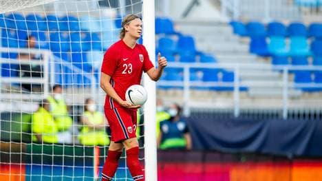 Erling Haaland erlöste Norwegen in der Nachspielzeit