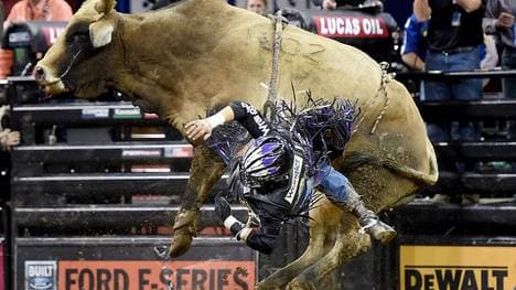 Bullriding ist in den USA eine sehr populäre Sportart
