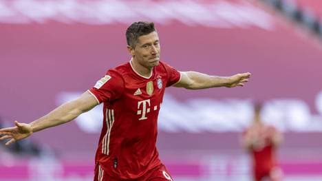 Robert Lewandowski hat beim FC Bayern noch einen Vertrag bis 2023