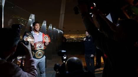 Anthony Joshua will einen Vereinigungs-Kampf gegen Deontay Wilder