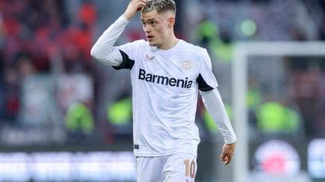 Florian Wirtz stand gegen St. Pauli wieder in der Startelf von Bayer Leverkusen