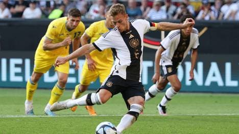 Kimmich erzielte im Spiel gegen die Ukraine das 3:3