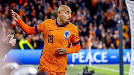 Donyell Malen glänzte im Länderspiel für die Niederlande
