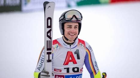 Anton Grammel schlug sich beim Riesenslalom in Sölden achtbar