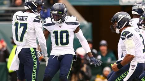 Josh Gordon (2.v.l.) steht den Seahawks bald wieder zur Verfügung