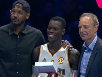 Dennis Schröder – Kapitän, Teamplayer und jetzt auch offiziell Weltmeister und WM-MVP! Ein Novum im deutschen Basketball. 