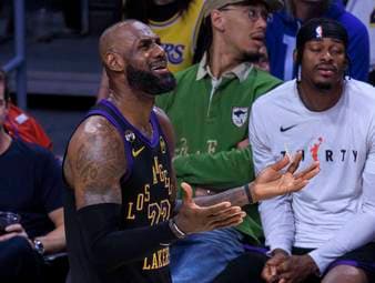 TV-Panne sorgt auch bei LeBron für Entsetzen