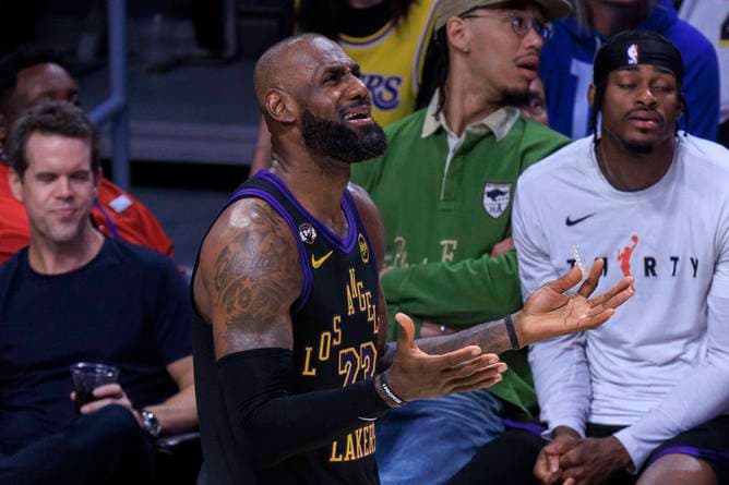 TV-Panne sorgt auch bei LeBron für Entsetzen