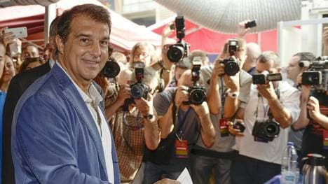 Joan Laporta war schon von 2003 bis 2010 Barca-Präsident