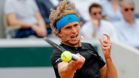Alexander Zverev steht im Viertelfinale der French Open