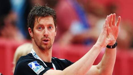 Handball-Trainer Markus Gaugisch in Aktion