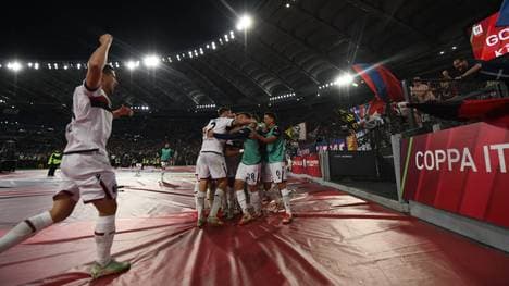 Der FC Bologna hat sensationell den Pokal gegen Milan geholt