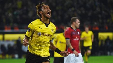 Pierre-Emerick Aubameyang holte sich die Auszeichnung zum ersten Mal