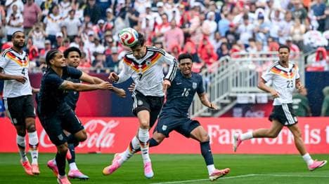 Kai Havertz trifft per Kopf zum 1:0