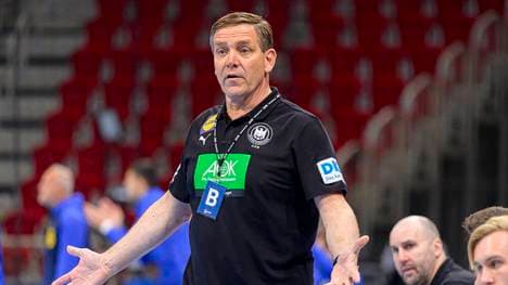 Alfred Gislason war mit der Leistung seines Teams nicht immer einverstanden