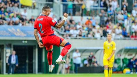 Kyle Walker trifft im 77. Länderspiel