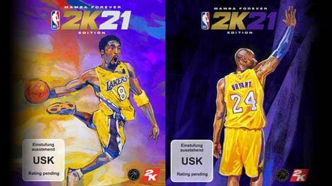 Kobe Bryant ist der Coverstar der NBA 2K21 Mamba Forever Edition 