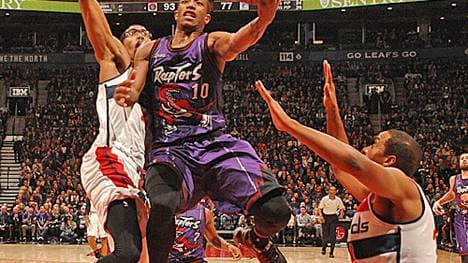 DeMar DeRozan (M.) erlitt einen Sehnenriss im Adduktorenbereich