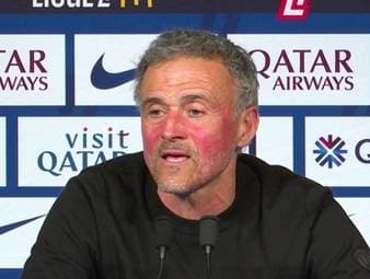 Nach dem klaren Sieg von Paris Saint-Germain gegen Toulouse zeigt sich Trainer Luis Enrique begeistert von seinem Schützling Ousmane Dembele.