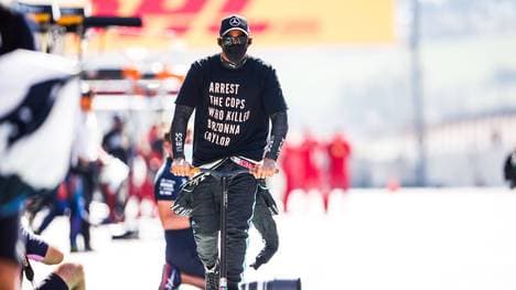 Lewis Hamilton trug am vergangenen Sonntag dieses T-Shirt