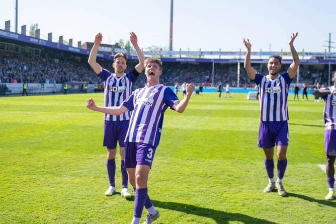 Sofa-Aufstieg in die 2. Liga