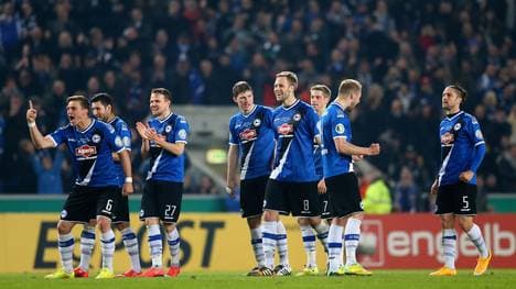 Arminia Bielefeld steht im Halbfinale des DFB-Pokals