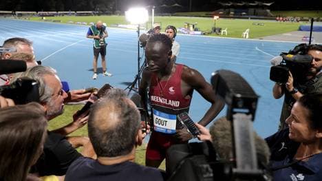 Gout Gout zog in Perth viel Aufmerksamkeit auf sich