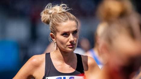 Alicia Schmidt hat bei SPORT1 die Gründe für ihr verpasstes Finale bei den Deutschen Meisterschaften genannt
