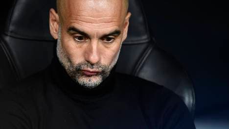 Pep Guardiola kämpft mit City um den Titel in der Champions League