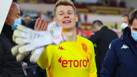 Alex Nübel ist bei der AS Monaco aufgeblüht