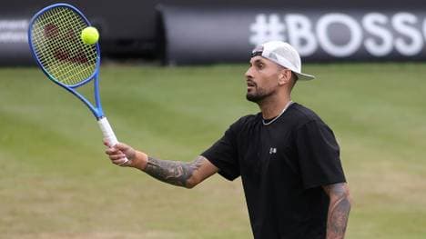 Für Halle verletzungsbedingt raus: Nick Kyrgios