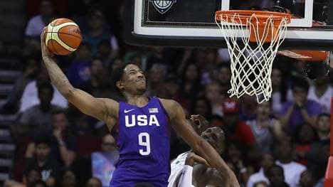 DeMar DeRozan ließ es gegen Nigeria mehrmals krachen