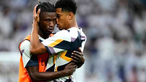 Eduardo Camavinga mit Jude Bellingham