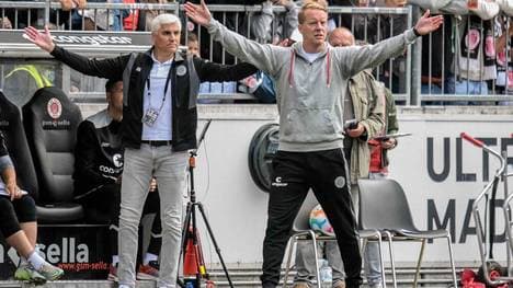 Timo Schultz ärgerte sich über den Elfmeter-Pfiff