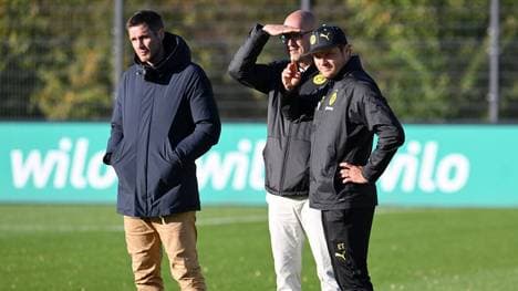 Sebastian Kehl (l.) ist beim BVB für die Kaderplanung zuständig