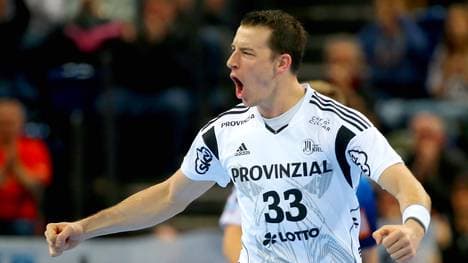 Dominik Klein gewann mit Kiel gegen Friesenheim