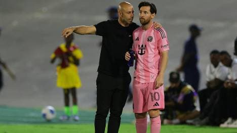 Messi (r.) an der Seite von Mascherano